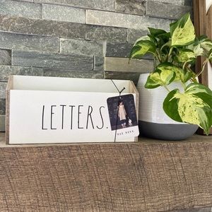 Rae Dunn wooden letter holder